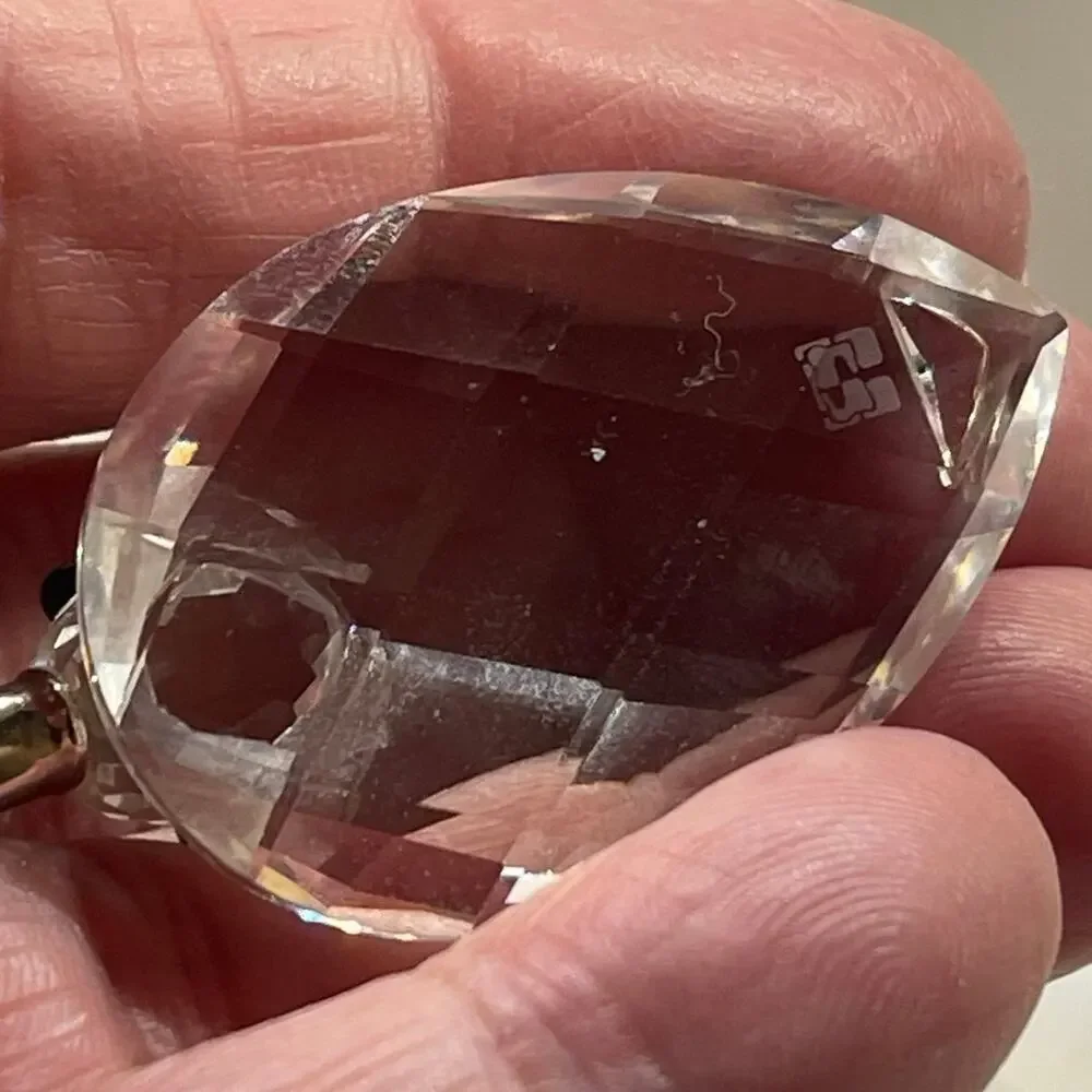 Swarovski crystal duck